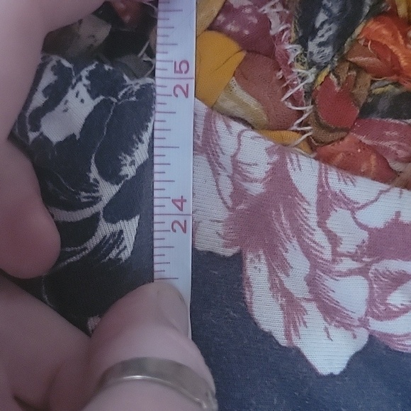 Torrid Women's Foral Flowy High Low Short Sleeve Top Size 00 M-L - Picture 9 of 10